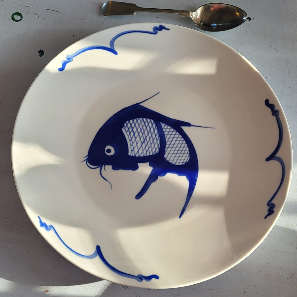Fish deals serving plate