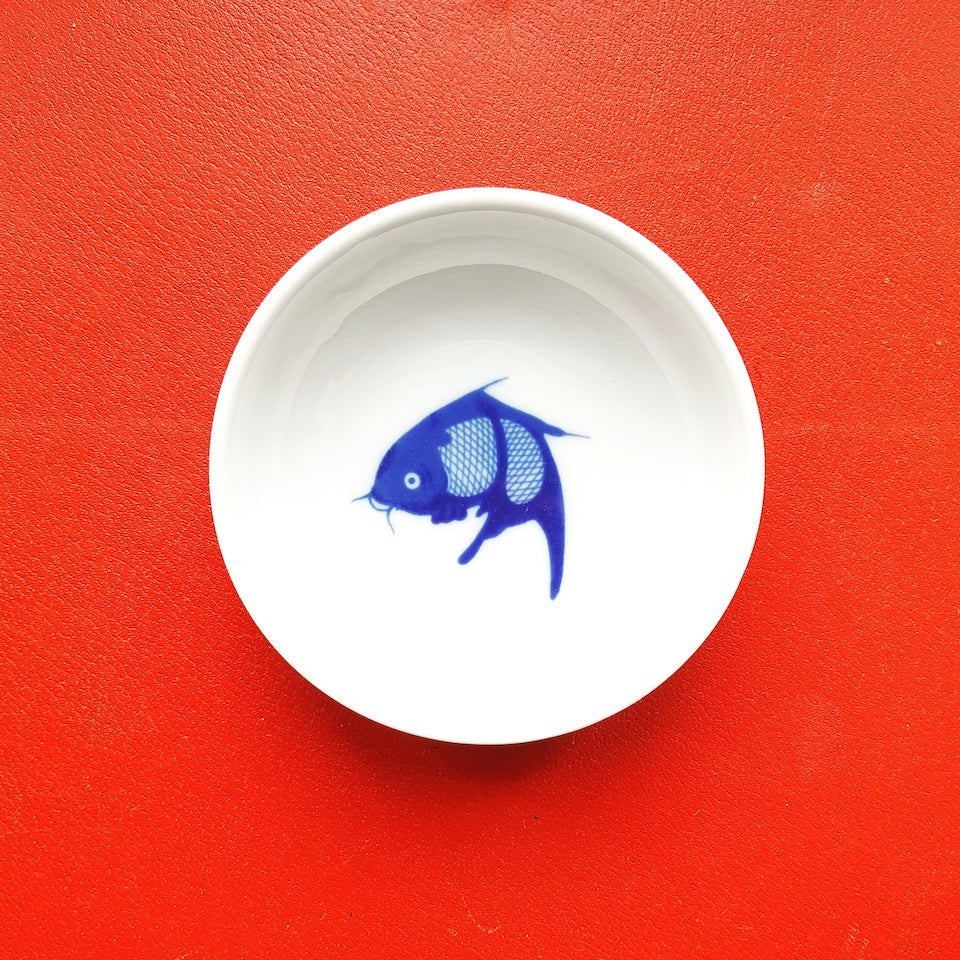 Fish Dipping Bowls - Blue Bowl