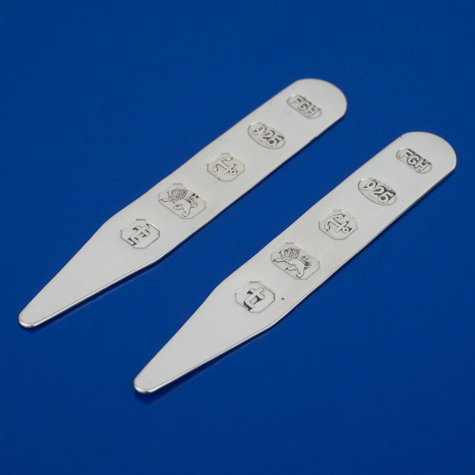 Silver collar clearance stiffeners tiffany