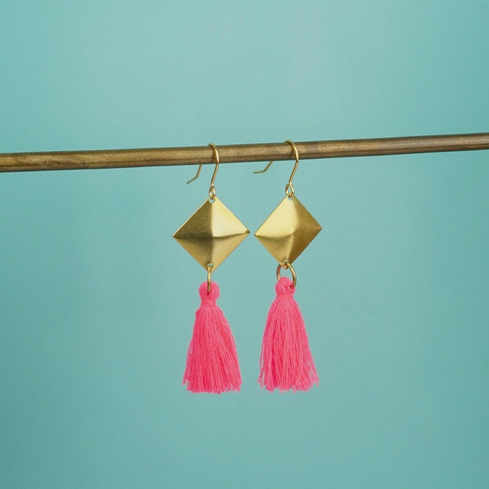 String 2025 tassel earrings