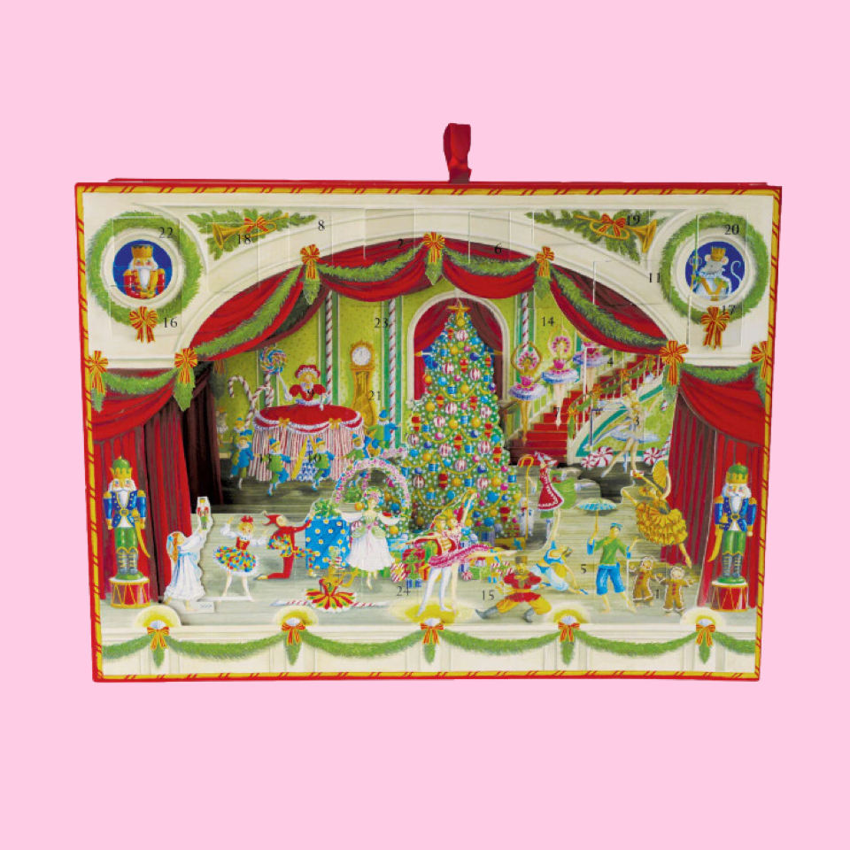 Ballet Advent Calendar Blue Bowl