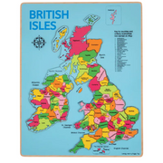 Map of British Isles Puzzle | Blue Bowl