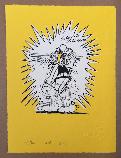 Asterix Prints - Blue Bowl