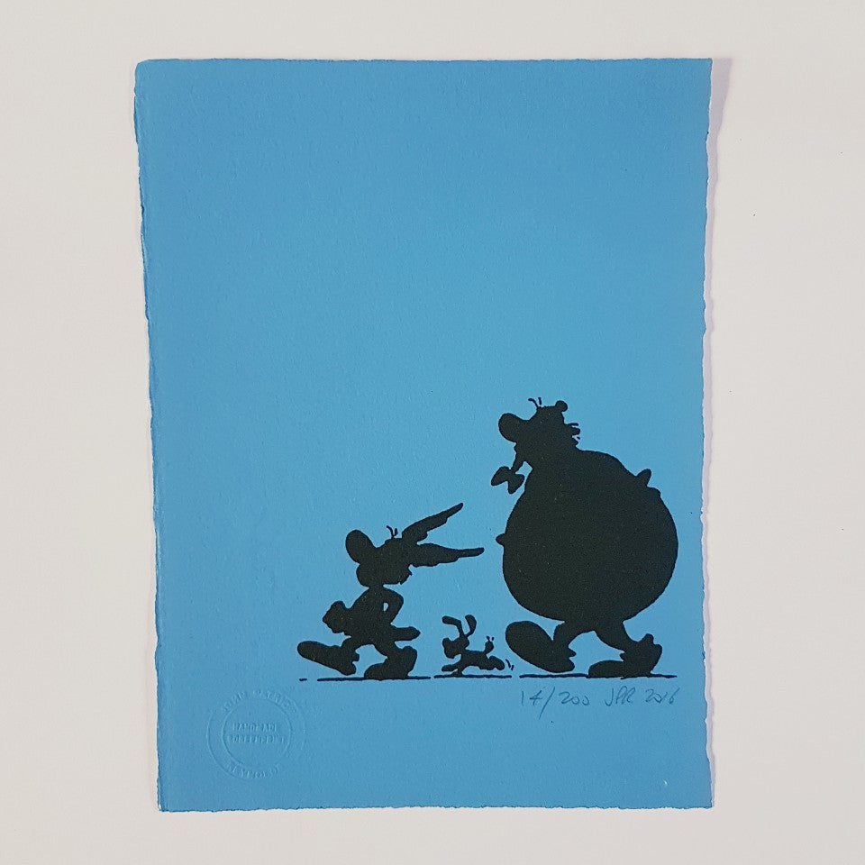 Asterix Prints - Blue Bowl