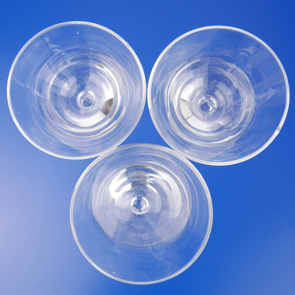 Liqueur Plain Glasses - Blue Bowl
