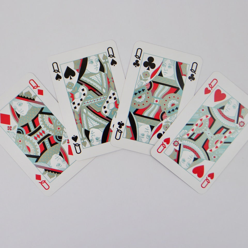 Bespoke Playing Cards - Blue Bowl