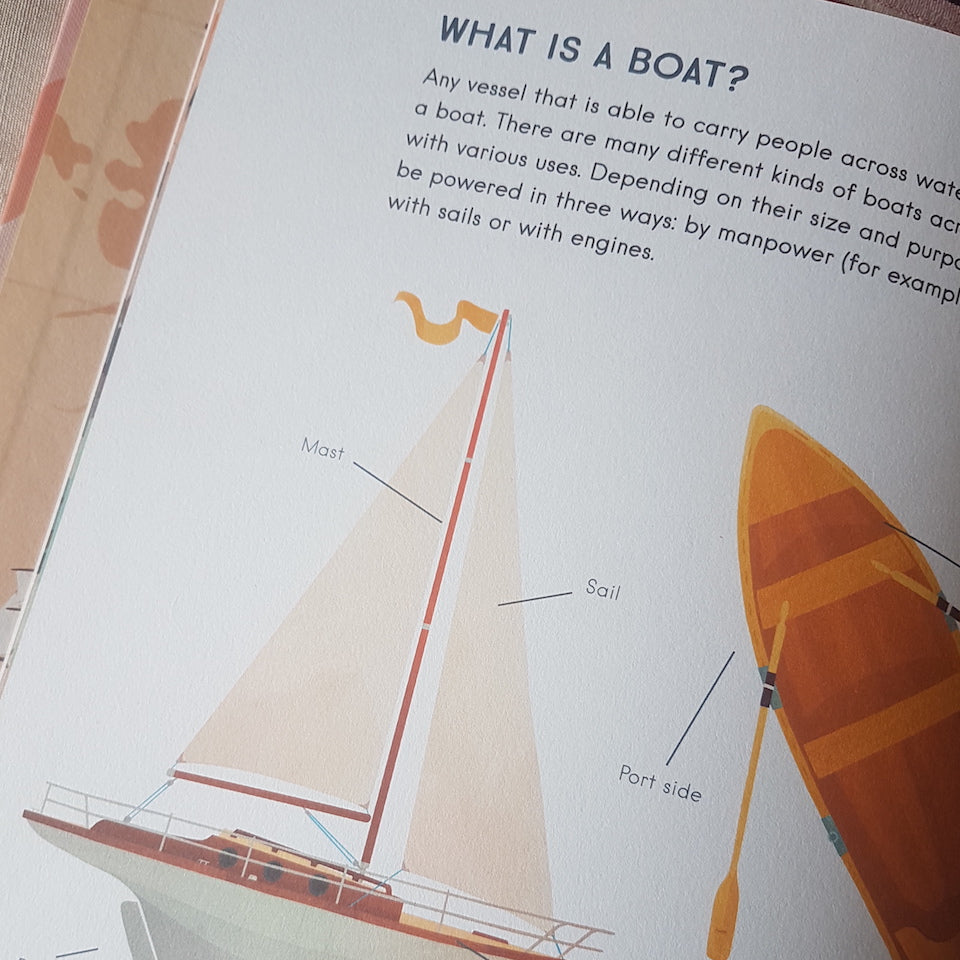 Boats Fast & Slow by Iris Volant - Blue Bowl