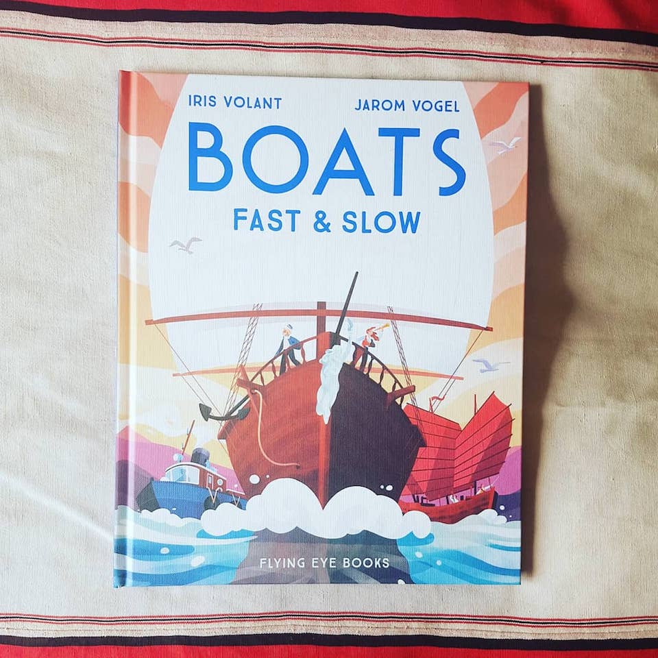 Boats Fast & Slow by Iris Volant - Blue Bowl