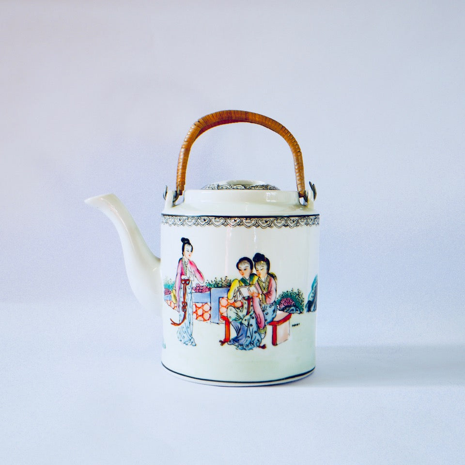 Chinese Teapot - Blue Bowl