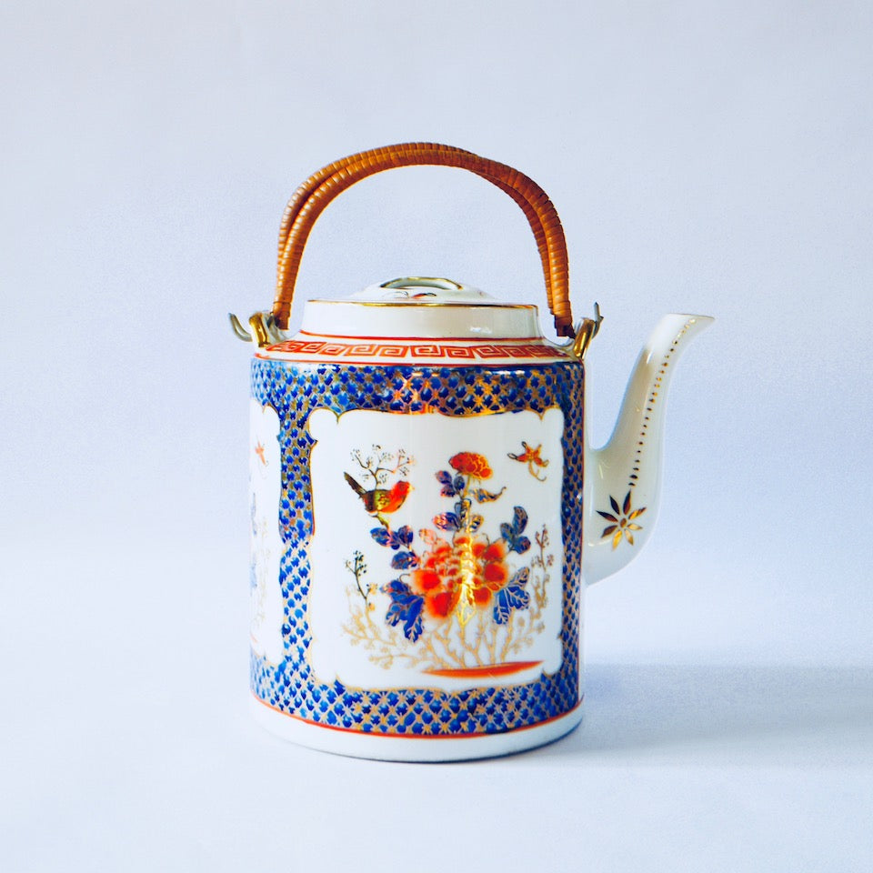 Chinese Teapot - Blue Bowl