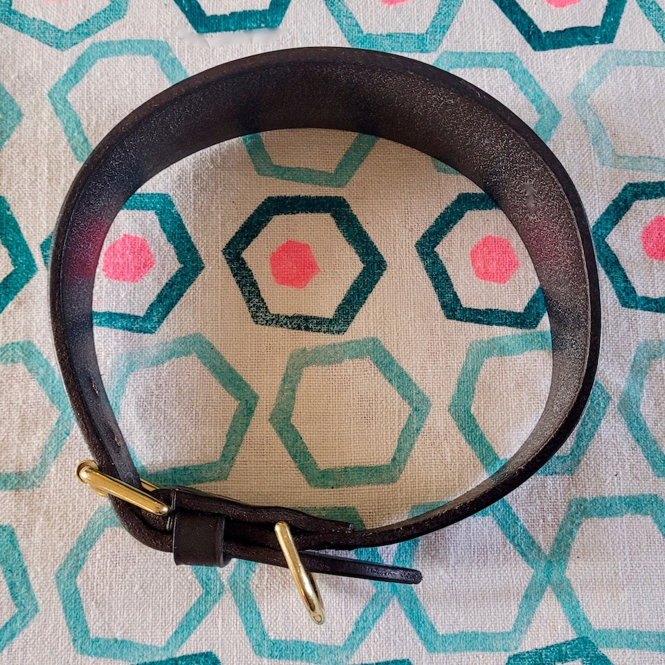 Handmade lurcher collars top
