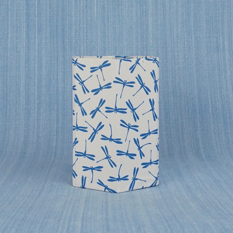 Dragonfly Pen Pot - Blue Bowl