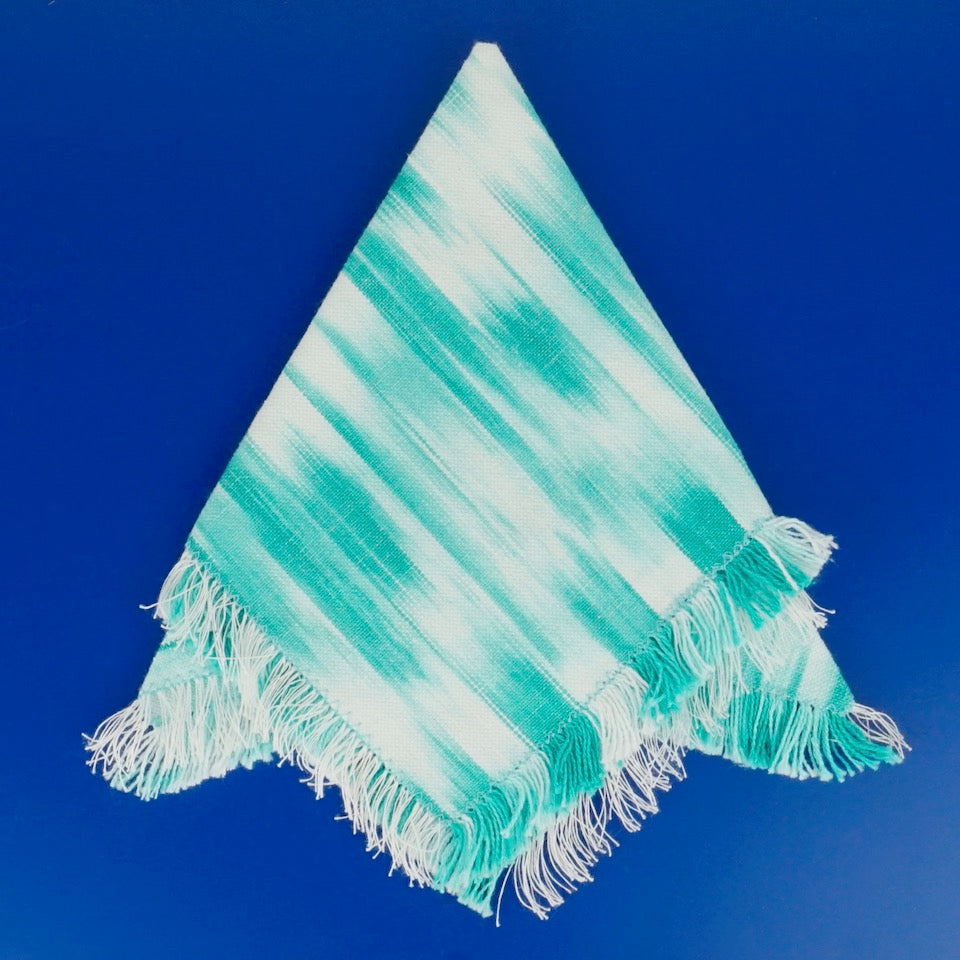 Ikat Napkin - Blue Bowl