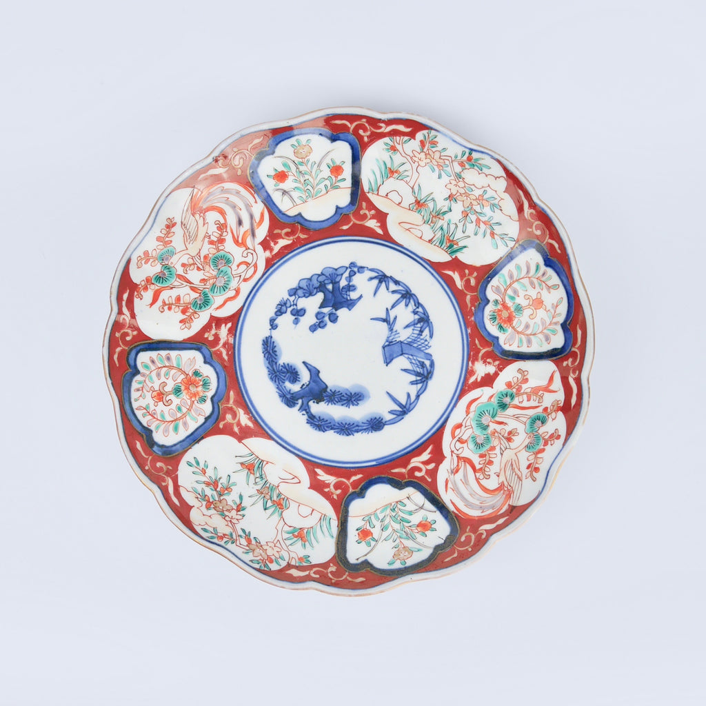 Chinese Plate - Blue Bowl
