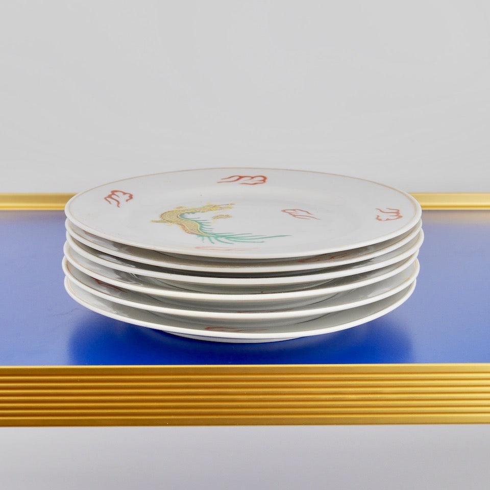 Lucky Dragon Tea Set - Blue Bowl