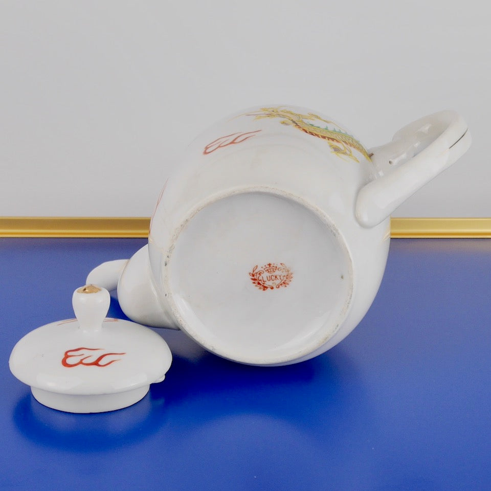 Lucky Dragon Tea Set - Blue Bowl