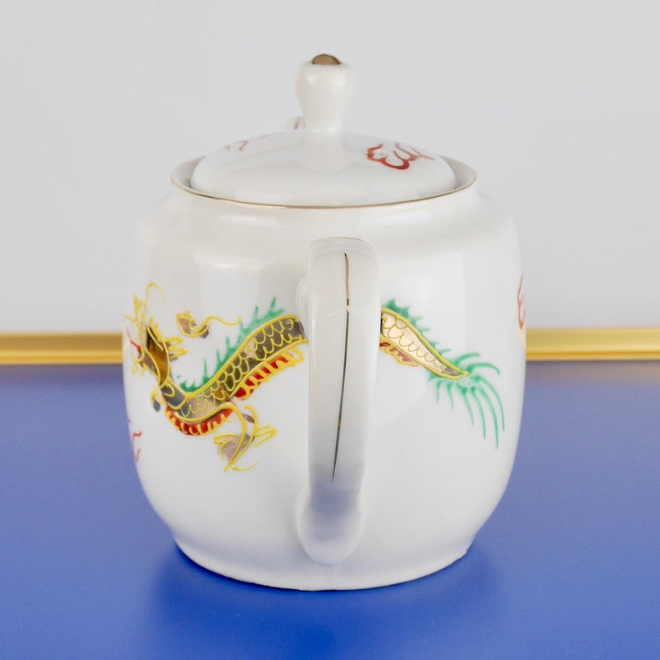 Lucky Dragon Tea Set - Blue Bowl