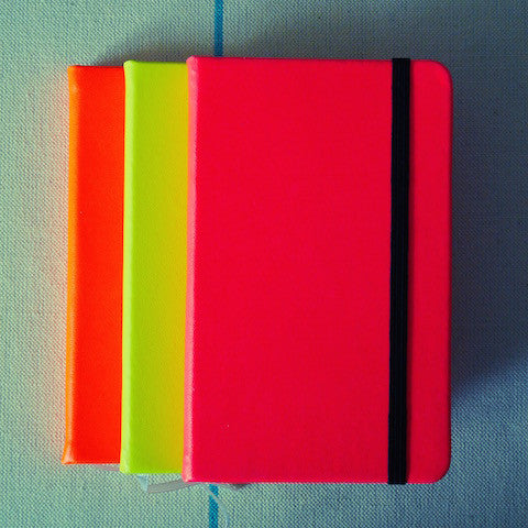 Neon Notebook - Blue Bowl