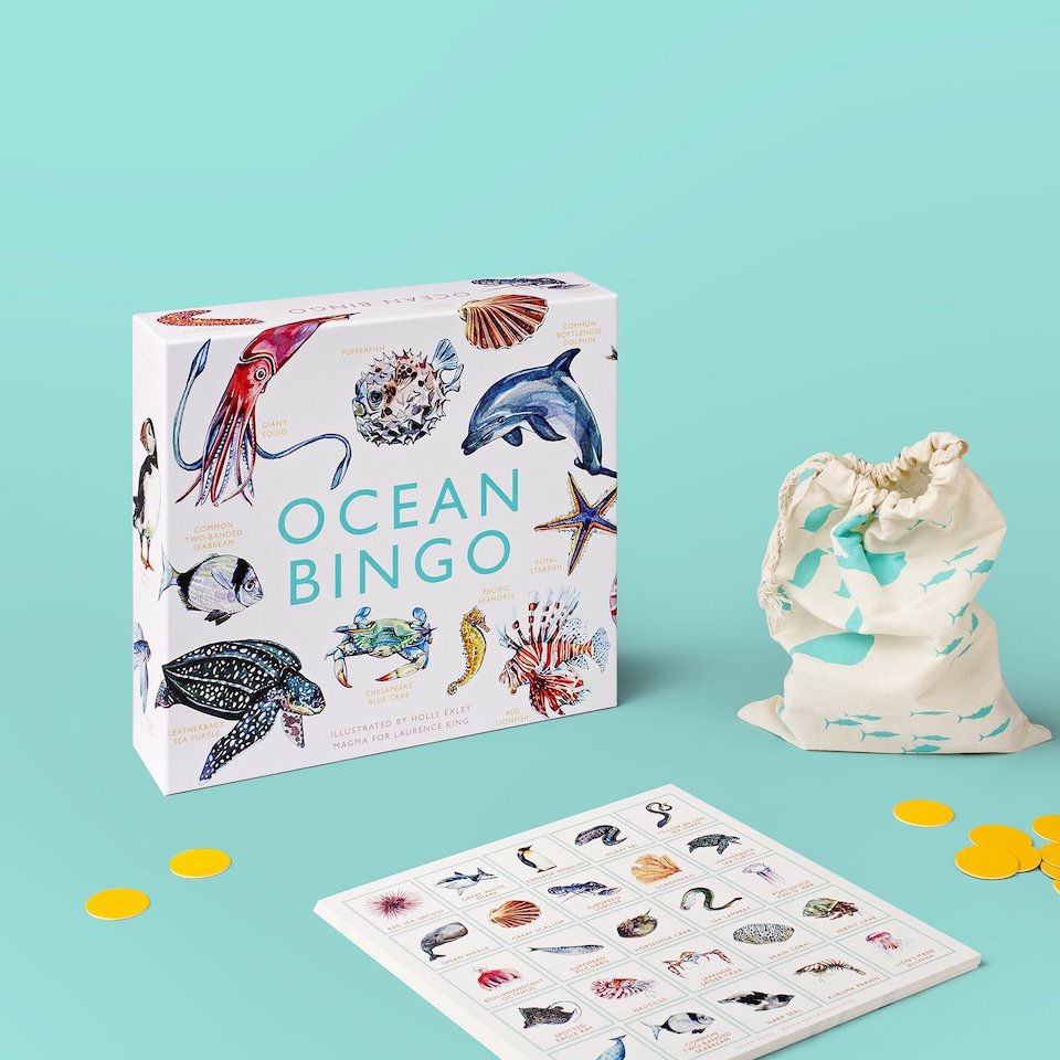 Ocean Bingo - Blue Bowl