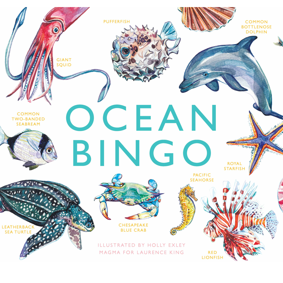 Ocean Bingo - Blue Bowl