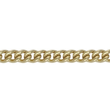 Gold Charm Bracelet - Blue Bowl