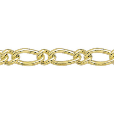 Gold Charm Bracelet - Blue Bowl