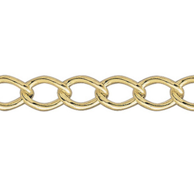 Gold Charm Bracelet - Blue Bowl