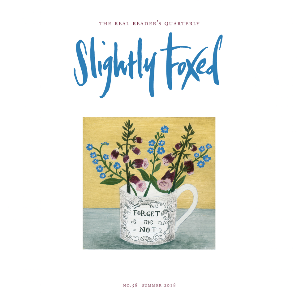 Slightly Foxed Quarterly Subscription - Blue Bowl
