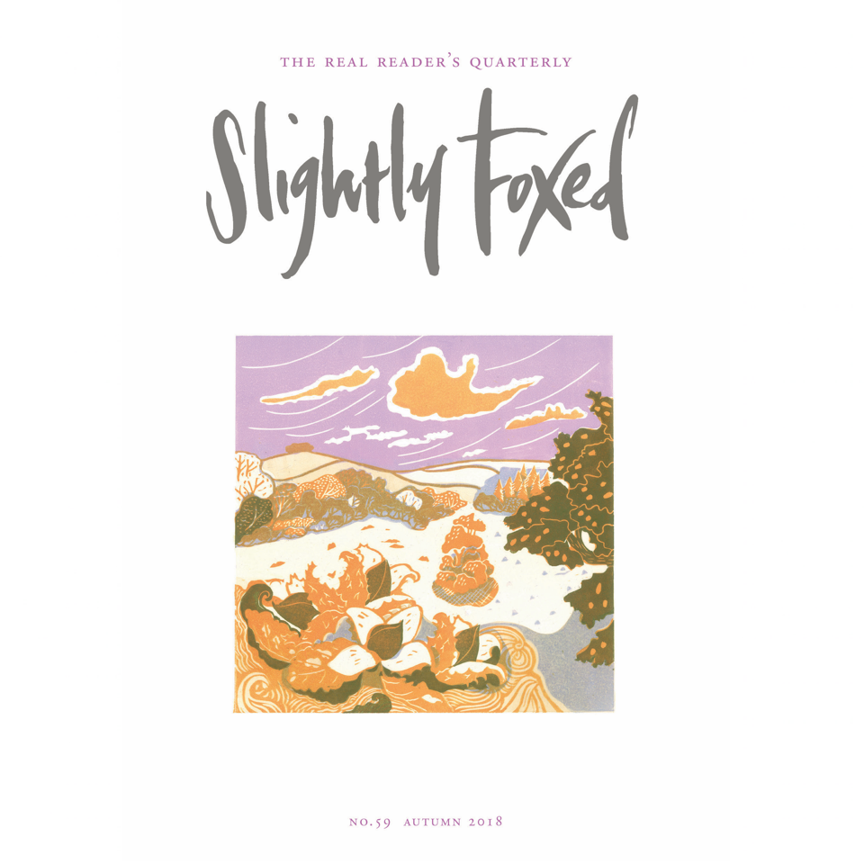 Slightly Foxed Quarterly Subscription - Blue Bowl