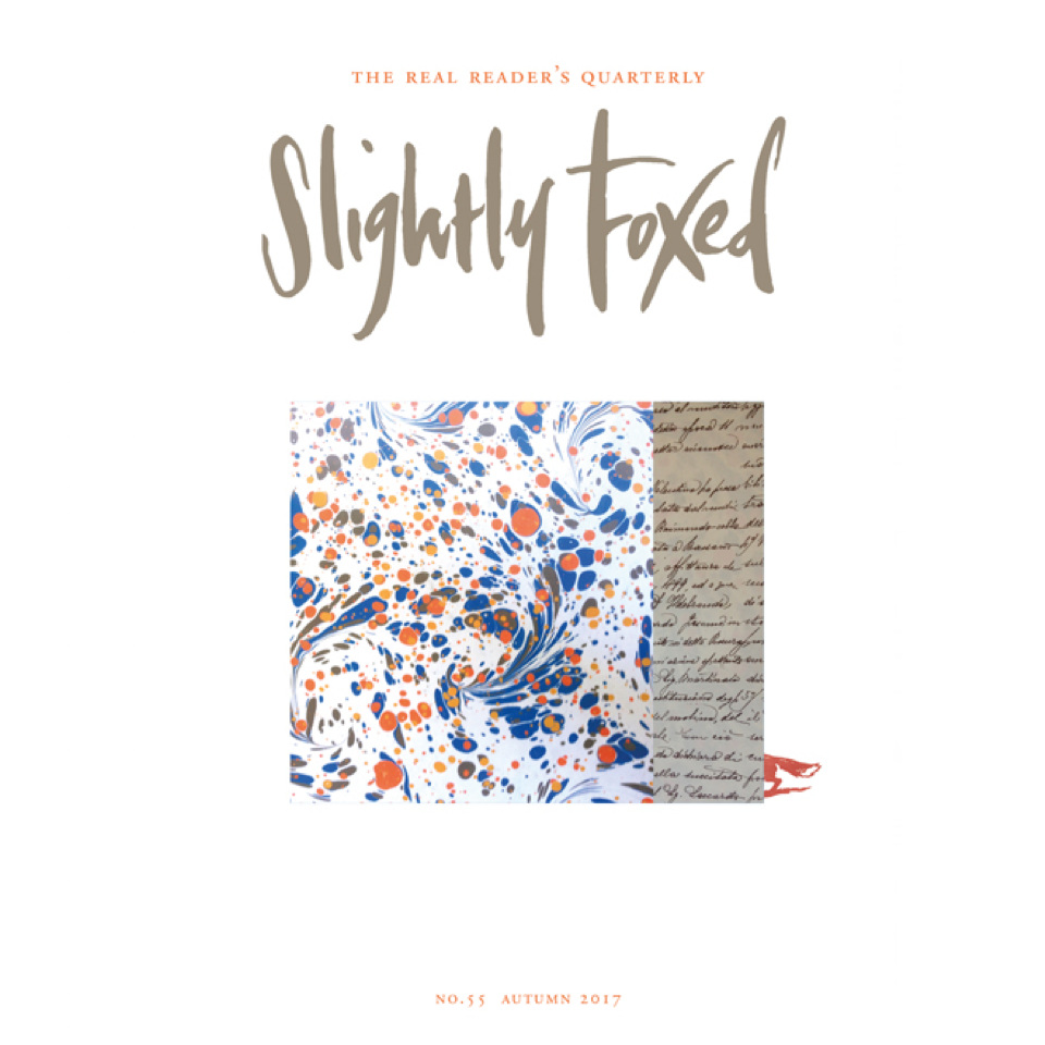 Slightly Foxed Quarterly Subscription - Blue Bowl
