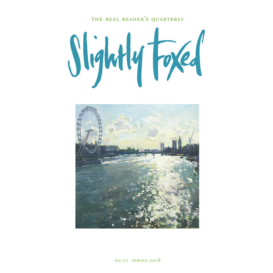 Slightly Foxed Quarterly Subscription - Blue Bowl