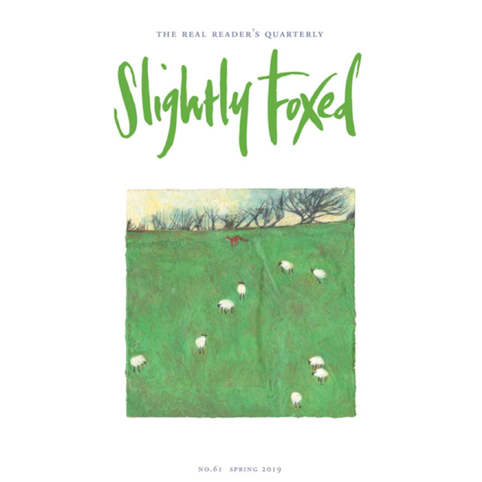 Slightly Foxed Quarterly Subscription - Blue Bowl