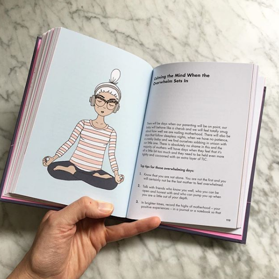 The Little Book of Self Care for New Mums - Blue Bowl