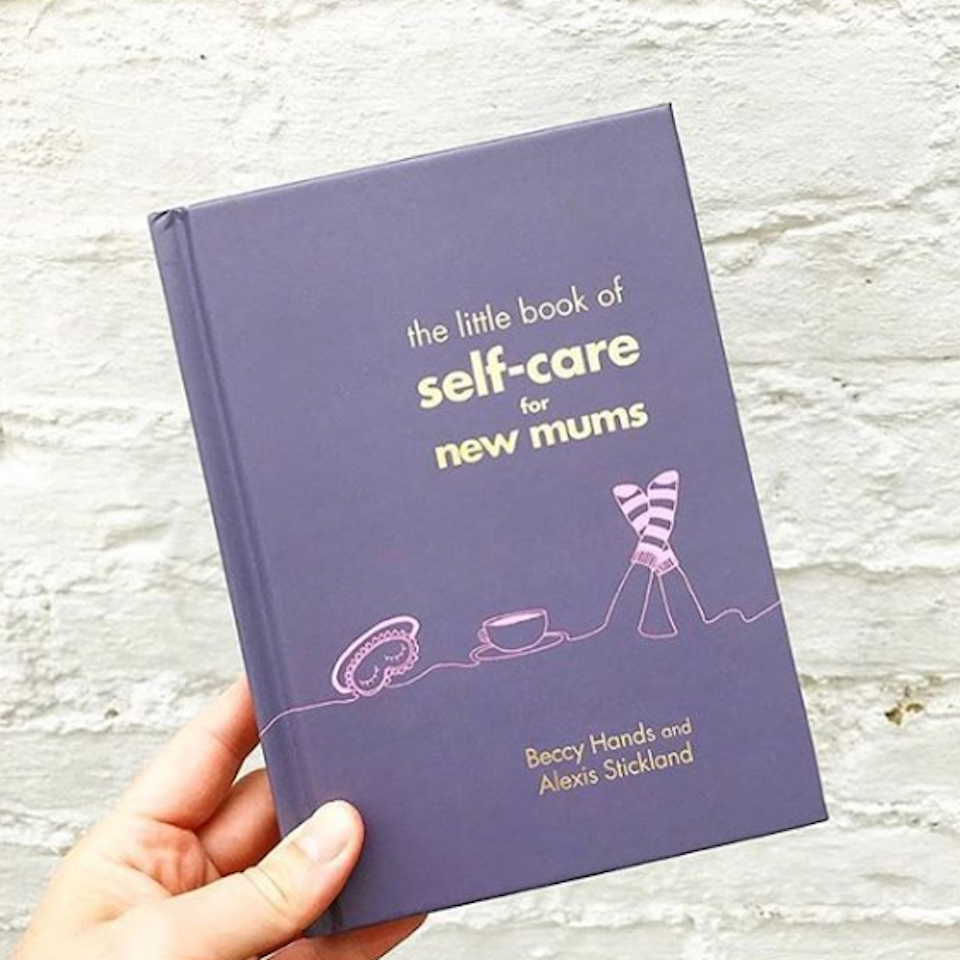 The Little Book of Self Care for New Mums - Blue Bowl