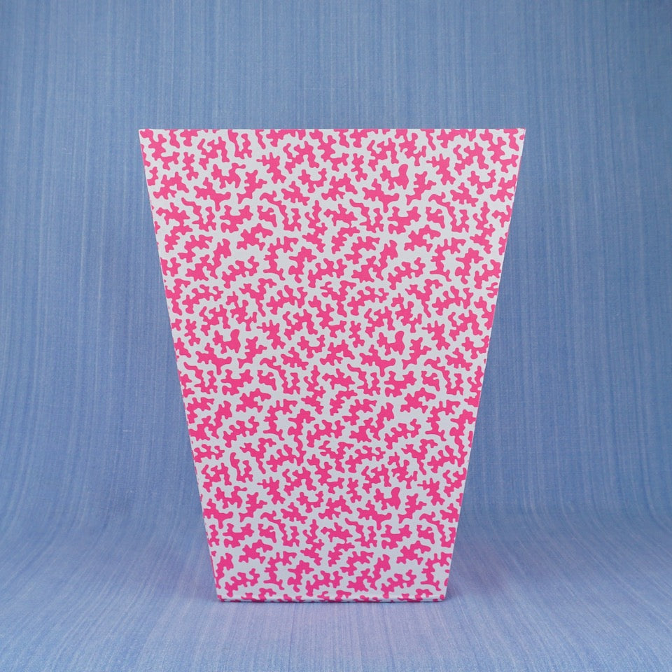 Squiggle Waste Paper Bin - Blue Bowl