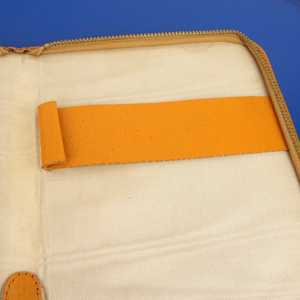 Vintage Tan Leather Writing Case