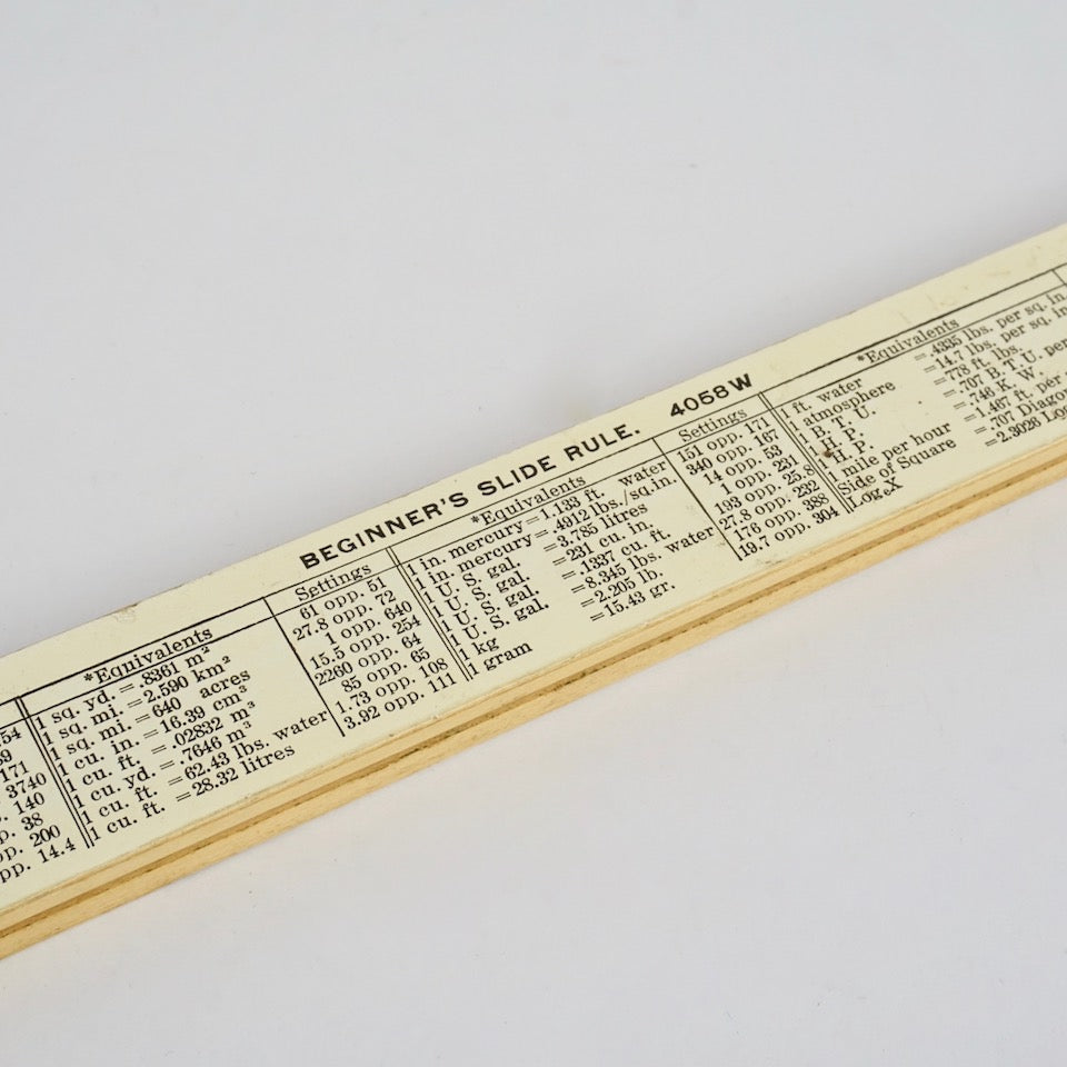 Strateline Ruler Vintage Rulers | Blue Bowl