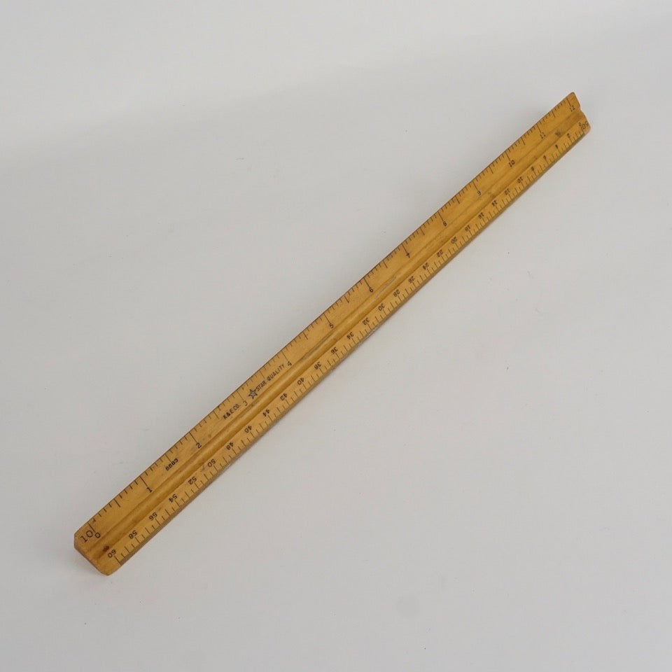 Strateline Ruler Vintage Rulers | Blue Bowl
