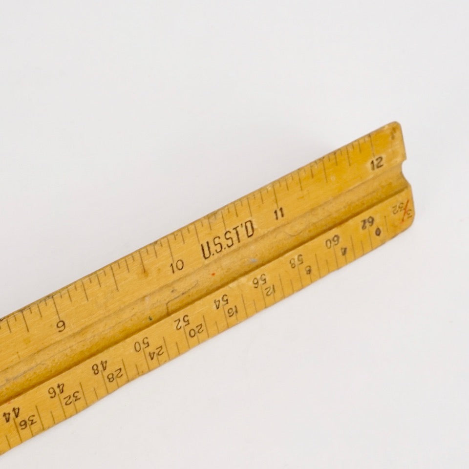 Strateline Ruler Vintage Rulers | Blue Bowl