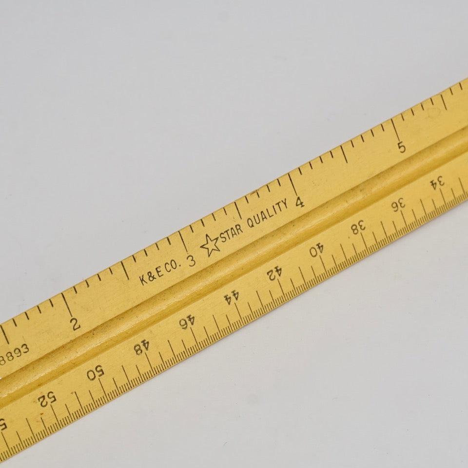 Strateline Ruler Vintage Rulers | Blue Bowl