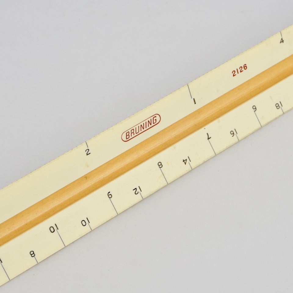 Strateline Ruler Vintage Rulers | Blue Bowl