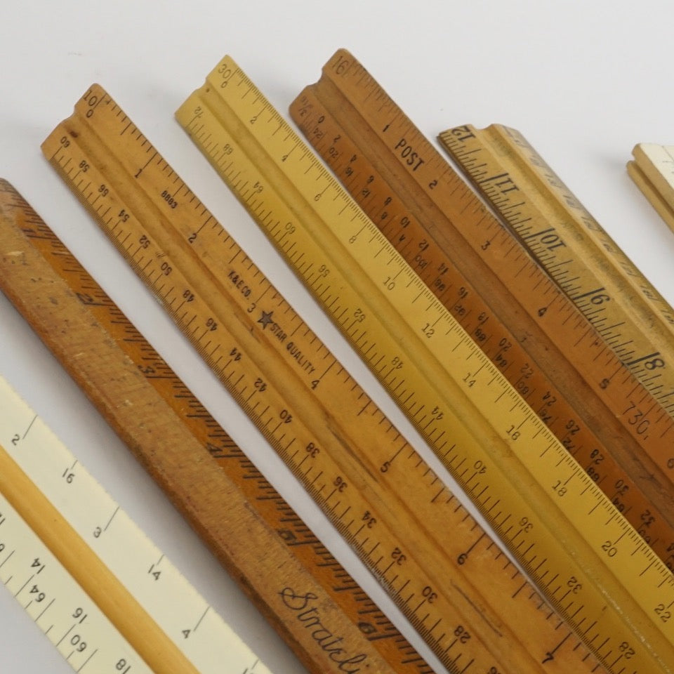 Strateline Ruler Vintage Rulers | Blue Bowl