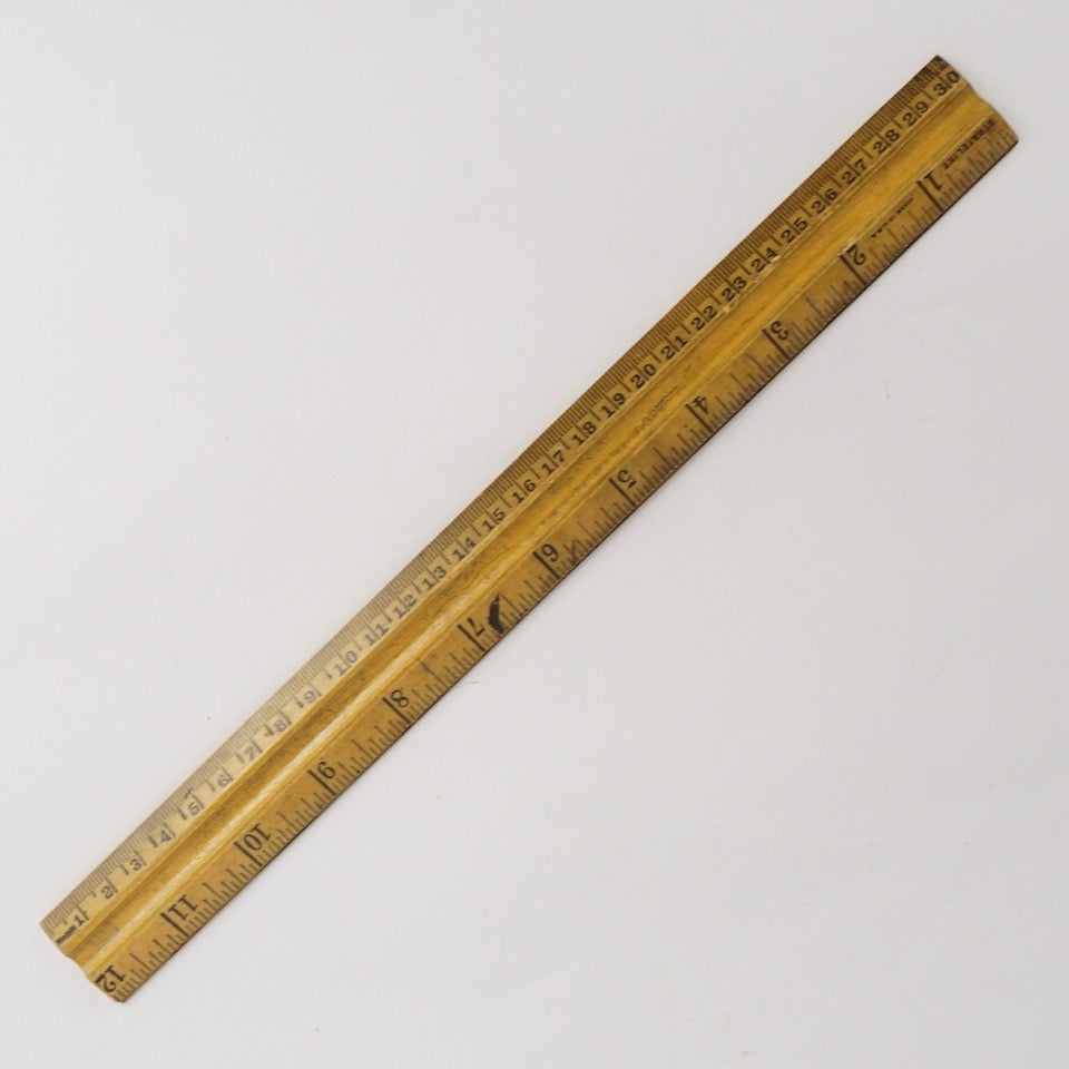 Strateline Ruler Vintage Rulers | Blue Bowl