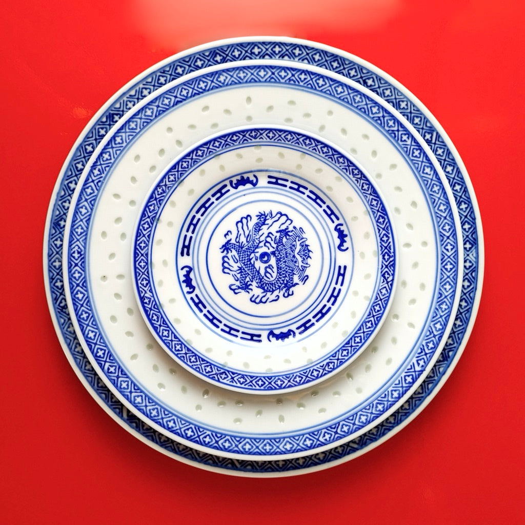 Rice Pattern Plate