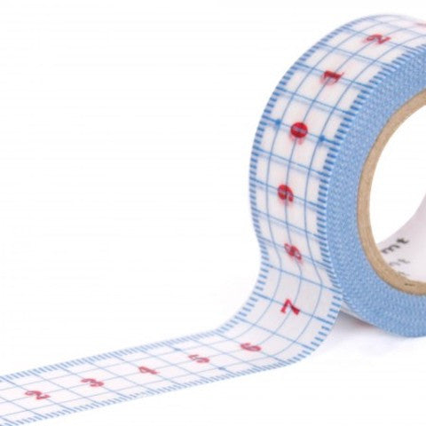 Measuring mt Washi Tape - Blue Bowl