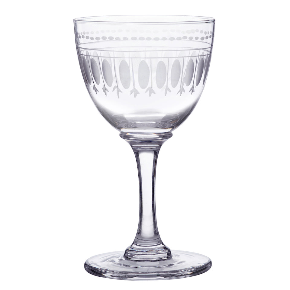 Digestif Glasses - Blue Bowl